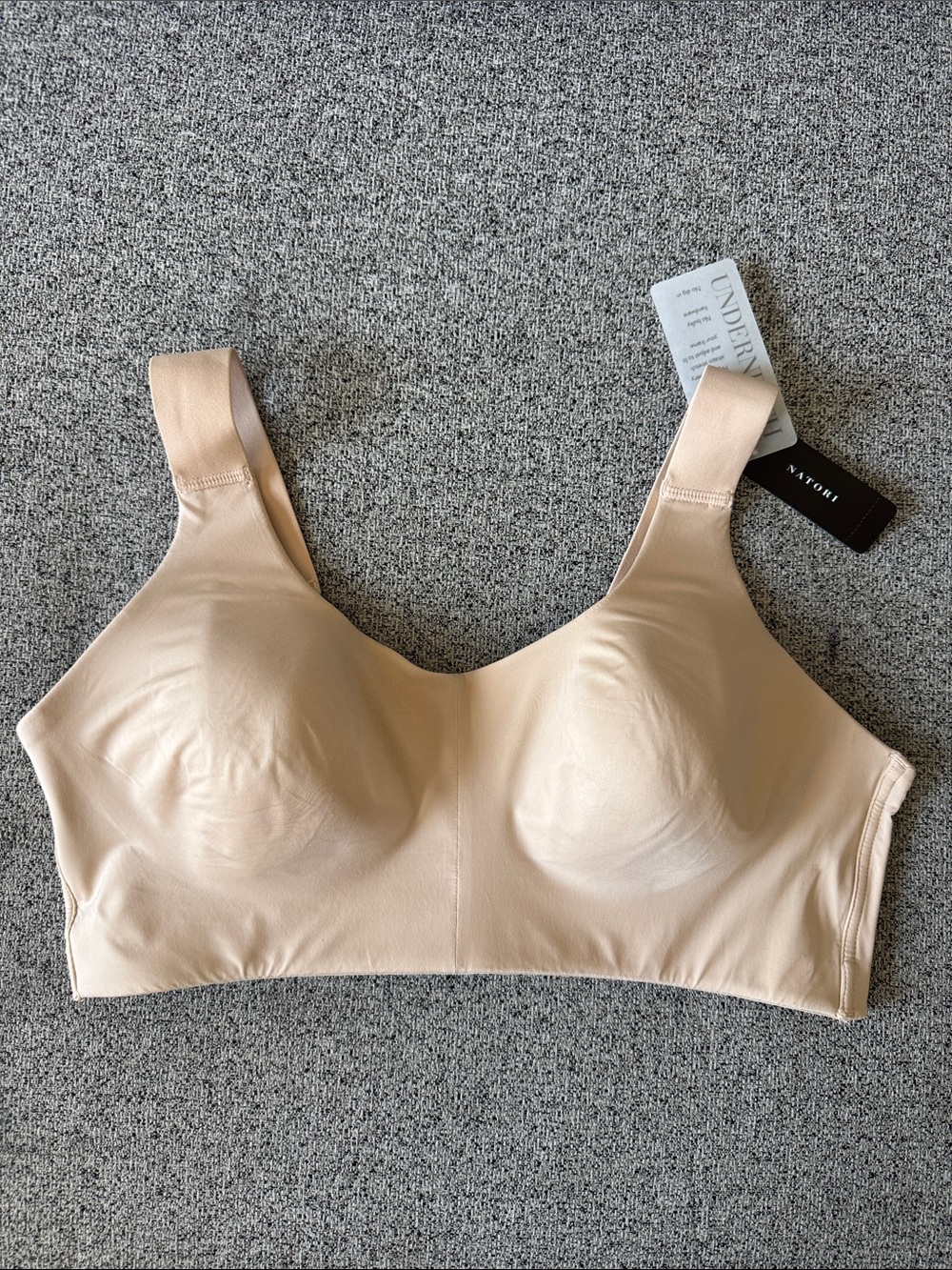 Natori Beige Wireless Seamless Comfort Bra